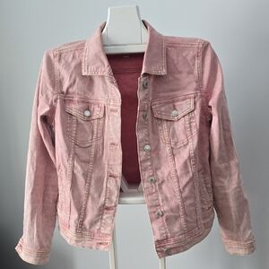 Maurices Light Pink Jean Jacket